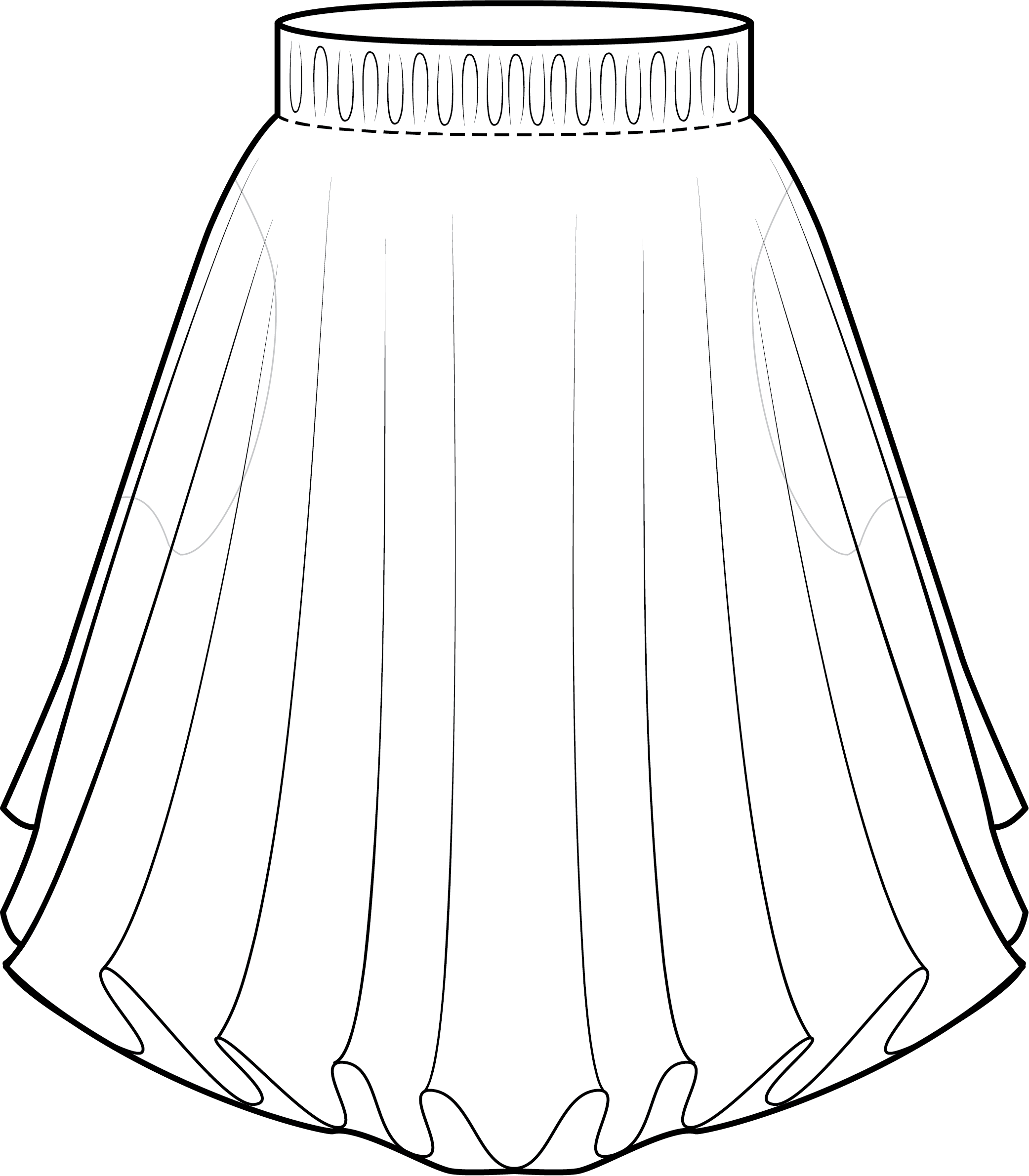 Goldfish Bubble Skirt